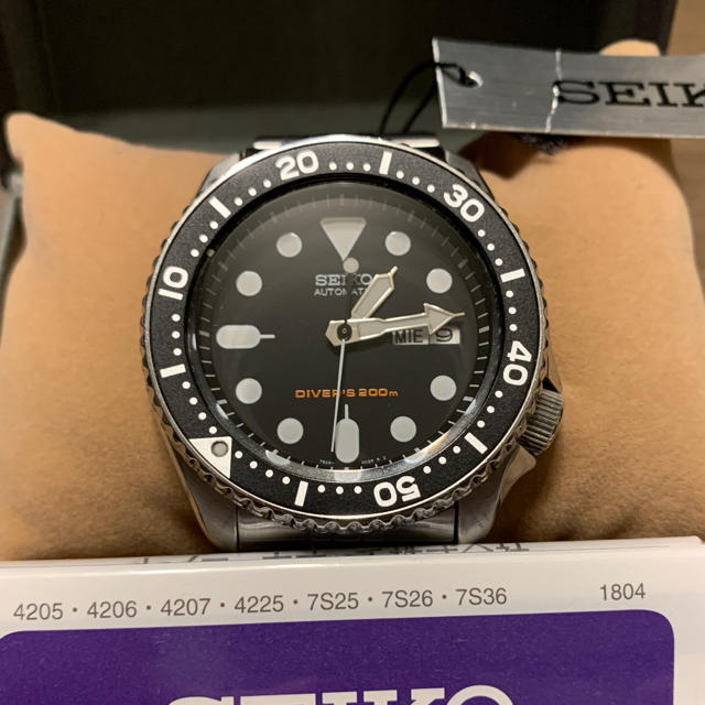 SEIKO 腕時計 SKX007 (説明書付き)ファッション小物