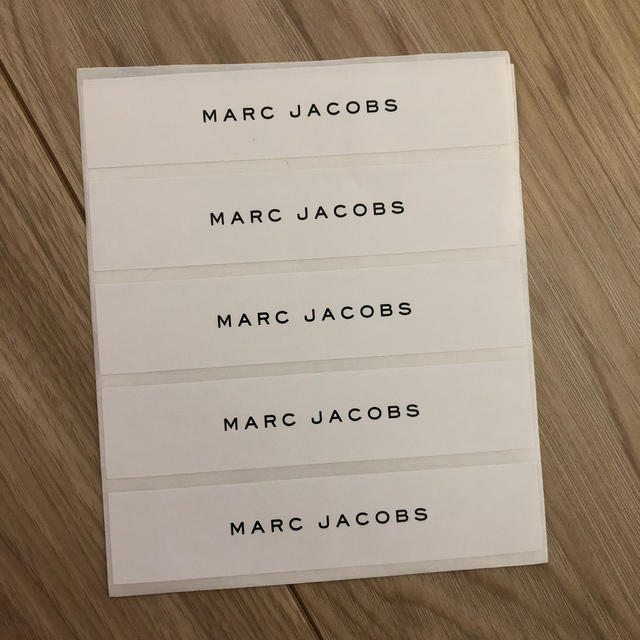 MARC JACOBS(マークジェイコブス)のマークジェイコブス 10枚 インテリア/住まい/日用品の文房具(シール)の商品写真