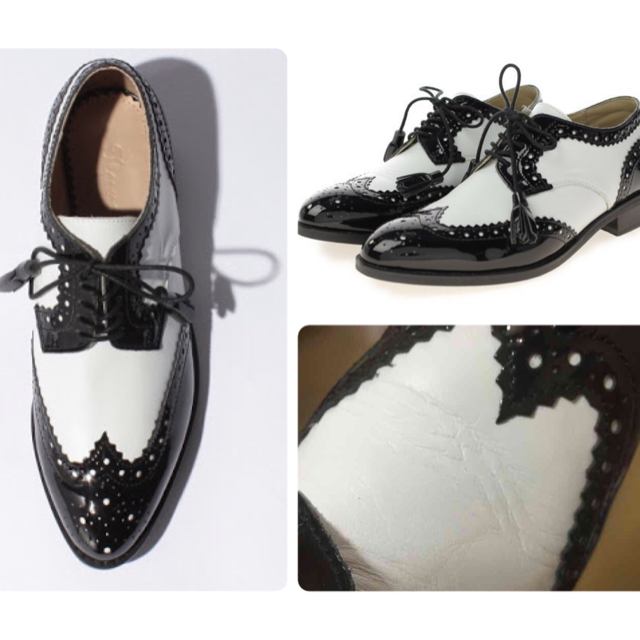 ROPE’(ロペ)のロペ ウイングチップシューズ チャーチ レディースの靴/シューズ(ローファー/革靴)の商品写真