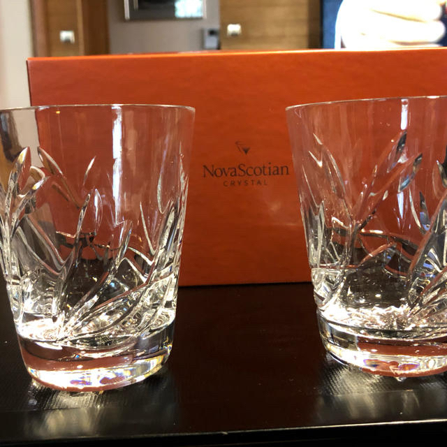 NovaScotian  クリスタル 12oz ウイスキータンブラー ペアグラス