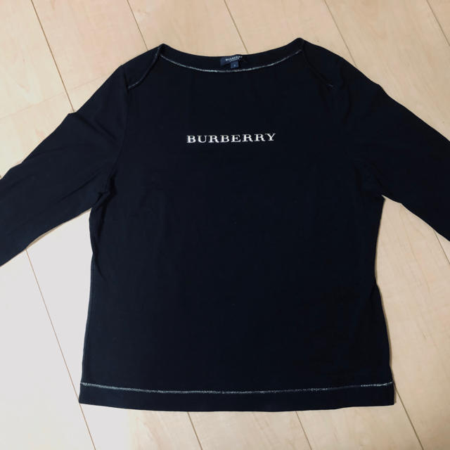 BURBERRY(バーバリー)のバーバリー　七分袖ストレッチカットソー レディースのトップス(カットソー(長袖/七分))の商品写真