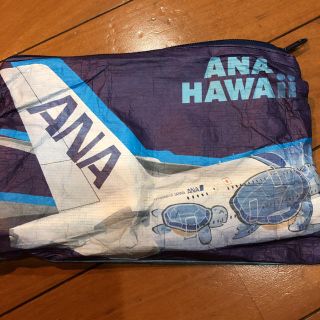 エーエヌエー(ゼンニッポンクウユ)(ANA(全日本空輸))のFLYING HONU ポーチ＆エコバック(エコバッグ)