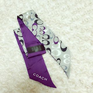 コーチ(COACH)のCOACH❤︎スカーフ(バンダナ/スカーフ)