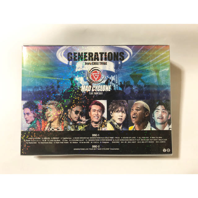 GENERATIONS(ジェネレーションズ)のGENERATIONS LIVE MADCYCLONE【初回生産限定DVD】 エンタメ/ホビーのDVD/ブルーレイ(ミュージック)の商品写真