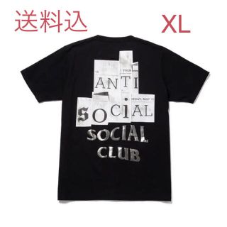 フラグメント(FRAGMENT)のANTI SOCIAL SOCIAL CLUB x FRAGMENT XLサイズ(Tシャツ/カットソー(半袖/袖なし))