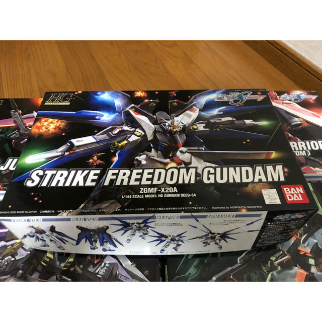 BANDAI(バンダイ)のガンダムSEEDDestinyシリーズ プラモデル5点セット！！ エンタメ/ホビーのおもちゃ/ぬいぐるみ(模型/プラモデル)の商品写真