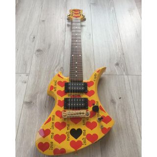 フェルナンデス(Fernandes)のfernandes burny mg イエローハートjr. hideモデル(エレキギター)