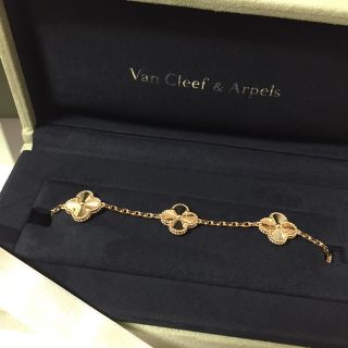 ヴァンクリーフアンドアーペル(Van Cleef & Arpels)のヴァンクリ★ギヨシェ ブレスレット イエローゴールド(ブレスレット/バングル)