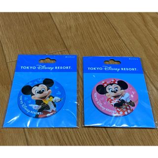 ディズニー(Disney)のディズニーランド　缶バッジ(キャラクターグッズ)