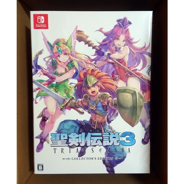 e-STORE Switch 聖剣伝説3 トライアルズ オブ マナ コレクターズ 完璧 ...