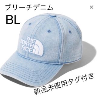 ザノースフェイス(THE NORTH FACE)の【新品未使用】ノースフェイス ロゴキャップ BL ブリーチデニム(キャップ)