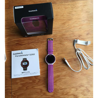 ガーミン(GARMIN)のGarmin 220 パープル(その他)