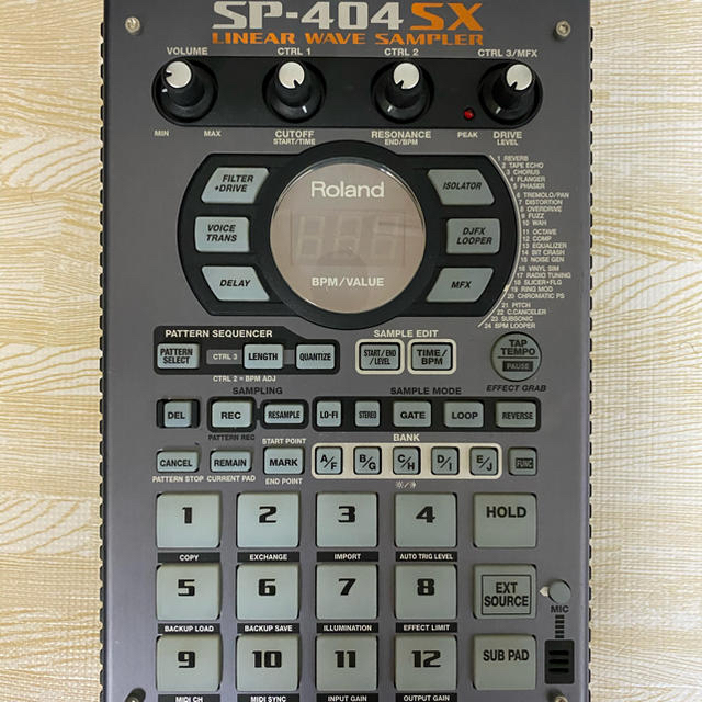 Roland SP-404SX DJエフェクター Roland SP-404SX DJエフェクター