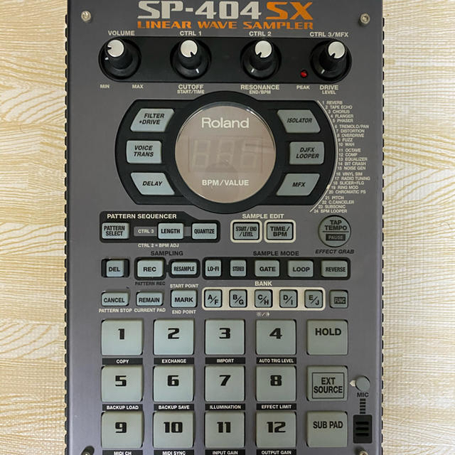 Roland(ローランド)のRoland SP-404SX 楽器のDJ機器(DJエフェクター)の商品写真