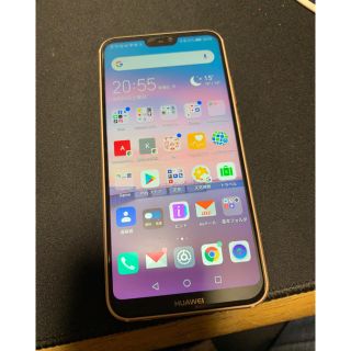 アンドロイド(ANDROID)のhuawei P20 lite / au HWV32 SIMロック解除(スマートフォン本体)