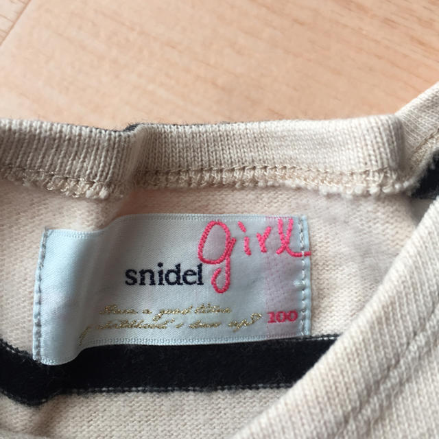 SNIDEL(スナイデル)のスナイデルガール ワンピース 100 キッズ/ベビー/マタニティのキッズ服女の子用(90cm~)(ワンピース)の商品写真