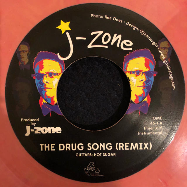 J-Zone ‎– The Drug Song / 7inch エンタメ/ホビーのCD(ヒップホップ/ラップ)の商品写真