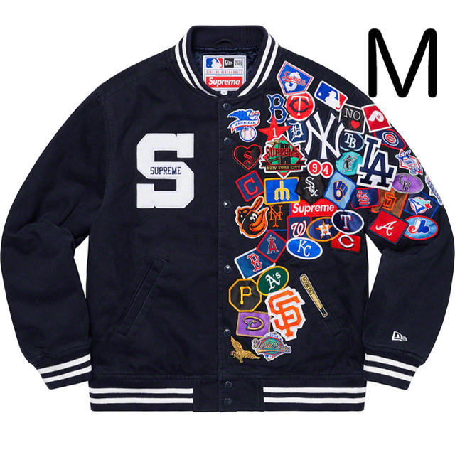 Supreme(シュプリーム)のSupreme®/New Era®/MLB Varsity Jacket メンズのジャケット/アウター(スタジャン)の商品写真