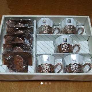 ノリタケ(Noritake)のDBS様専用  新品未使用 コーヒーカップ&ソーサー 銅製(グラス/カップ)