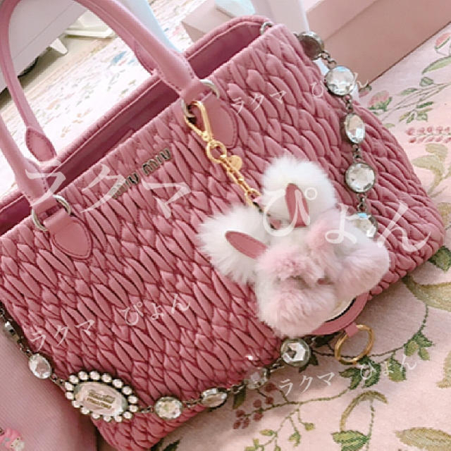 ♡ miumiu うさぎチャーム♡