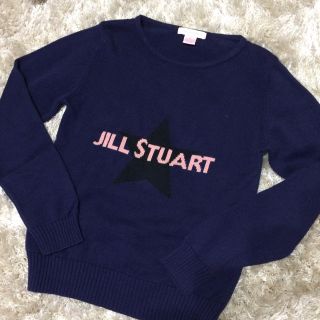 ジルスチュアート(JILLSTUART)のＪILL ＳTUART ニット ネイビー(ニット/セーター)