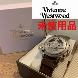 ヴィヴィアンウエストウッド(Vivienne Westwood)の◼️未使用品◼️スライド クロノグラフ アンティーク アナログ腕時計 cage(腕時計(アナログ))