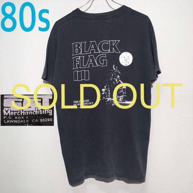 80s black flag ブラックフラッグ ヴィンテージ Tシャツ