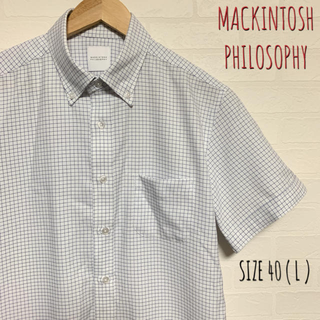 MACKINTOSH PHILOSOPHY(マッキントッシュフィロソフィー)のkey様専用 美品 MACKINTOSH PHILOSOPHY 半袖 シャツ メンズのトップス(シャツ)の商品写真