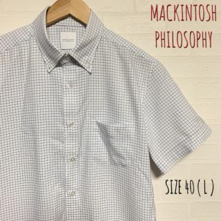 マッキントッシュフィロソフィー(MACKINTOSH PHILOSOPHY)のkey様専用 美品 MACKINTOSH PHILOSOPHY 半袖 シャツ(シャツ)