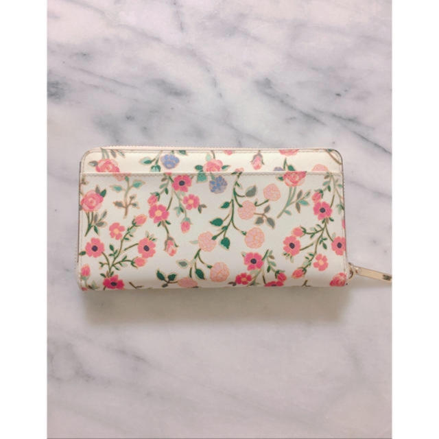 kate spade new york - Kate Spade New York 長財布 花柄の通販 by ♡smail♡｜ケイトスペード