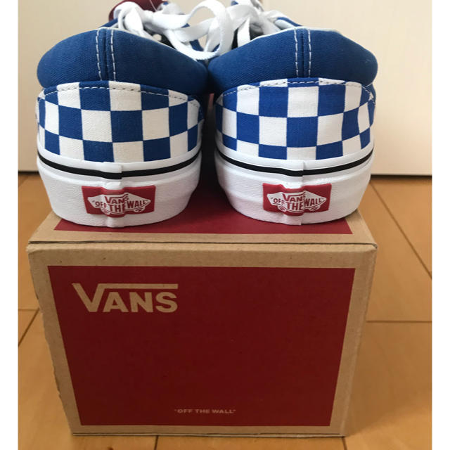 vans スニーカー check board ブルー 27cm 《新品》 メンズの靴/シューズ(スニーカー)の商品写真