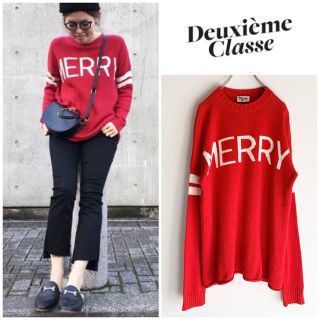 ドゥーズィエムクラス(DEUXIEME CLASSE)の完売 18SS SHOW ME YOUR MUMU MERRY KNIT S(ニット/セーター)