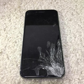 アイフォーン(iPhone)のiPhone6 本体 ジャンク 画面割れ バッテリー不良(スマートフォン本体)