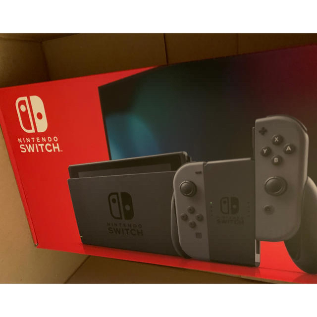 任天堂スイッチ グレー 本体 新型 Nintendo switch