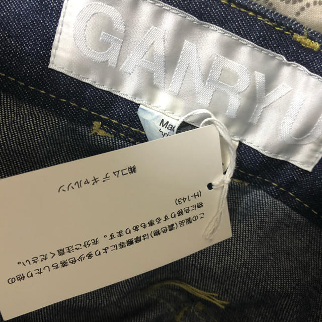 GANRYU(ガンリュウ)のGANRYU★デニム ショーツ タイパンツ メンズのパンツ(ショートパンツ)の商品写真