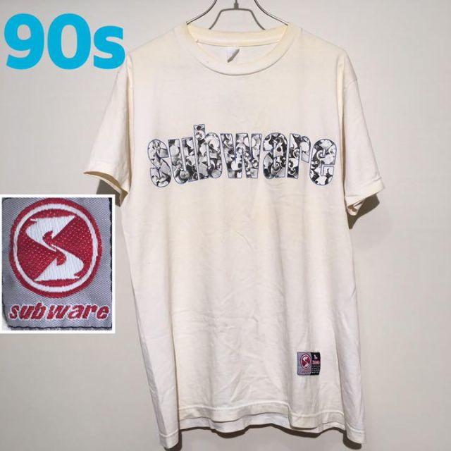 90s ヴィンテージ サブウェア subware Tシャツ | フリマアプリ ラクマ