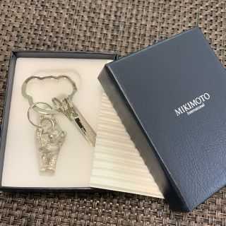 ミキモト(MIKIMOTO)のミキモト ト音記号　キーホルダー(キーホルダー)