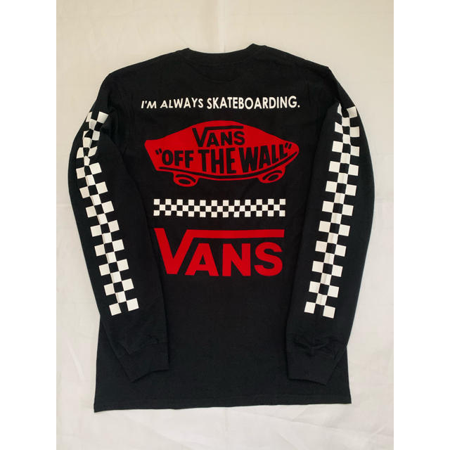 VANS バンズ　長袖Tシャツ　BLACK　サイズ M　新品　定価9680円