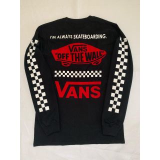 ヴァンズ(VANS)のVANS バンズ　長袖Tシャツ　BLACK　サイズ M　新品　定価9680円(Tシャツ/カットソー(七分/長袖))