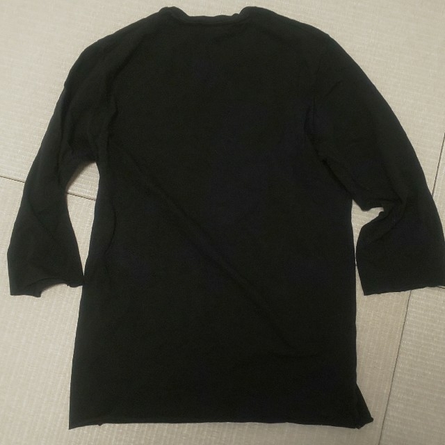 UNIQLO(ユニクロ)の+J ユニクロ 黒 七分丈 M寸 メンズのトップス(Tシャツ/カットソー(七分/長袖))の商品写真