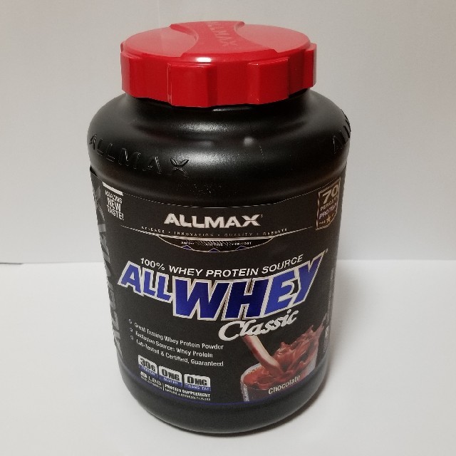 【ALLMAX】 オールホエイクラシック100%ホエイプロテイン2.27kg
