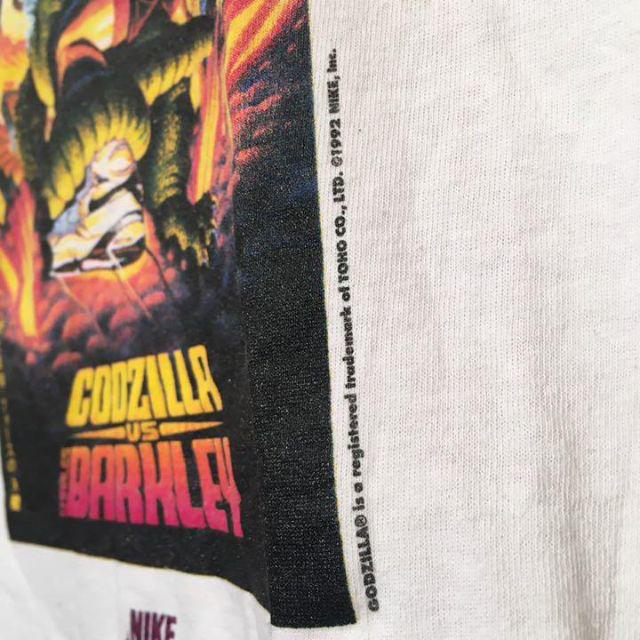 NIKE ゴジラ GODZILLA VS BARKLEY　Tシャツ　92年
