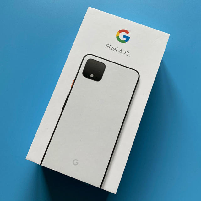 Softbank(ソフトバンク)の新品 Google Pixel4 XL 128GB ホワイト SIMフリー　 スマホ/家電/カメラのスマートフォン/携帯電話(スマートフォン本体)の商品写真