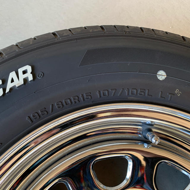 デイトナ 235/75r15 ホワイトレター 美品4本セット