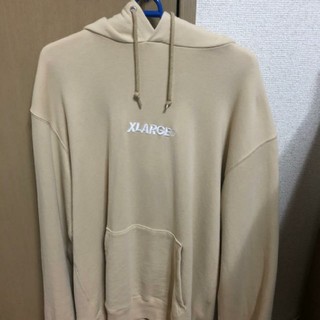 エクストララージ(XLARGE)のXLARGEパーカー（ベージュ)(スウェット)