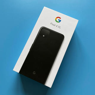 ソフトバンク(Softbank)の新品 Google Pixel4 XL 128GbB ブラック SIMフリー(スマートフォン本体)