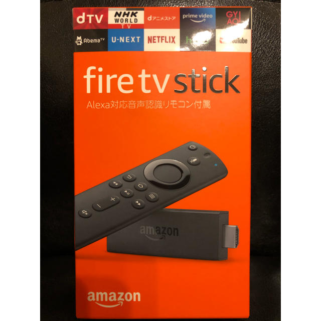 【新品・未使用】Fire TV Stick Alexa対応音声認識リモコン付属