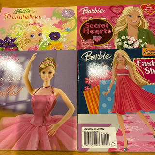 バービー(Barbie)のBarbie Secret Hearts With Valentine 他4冊(洋書)
