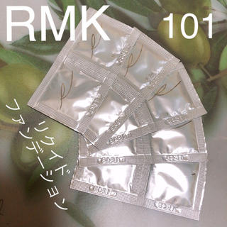 アールエムケー(RMK)のRMK リクイドファンデーション 101 サンプル 1mL × 10包セット(ファンデーション)