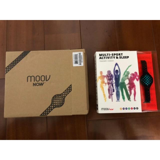 【更に値下げ】moov now トレーニング用活動量計 スポーツ/アウトドアのトレーニング/エクササイズ(トレーニング用品)の商品写真